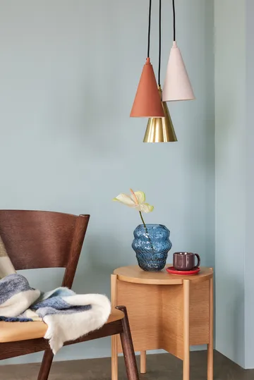 Drop Pendelleuchte 3 Stück - Braun-messing-beige - Hübsch Interior