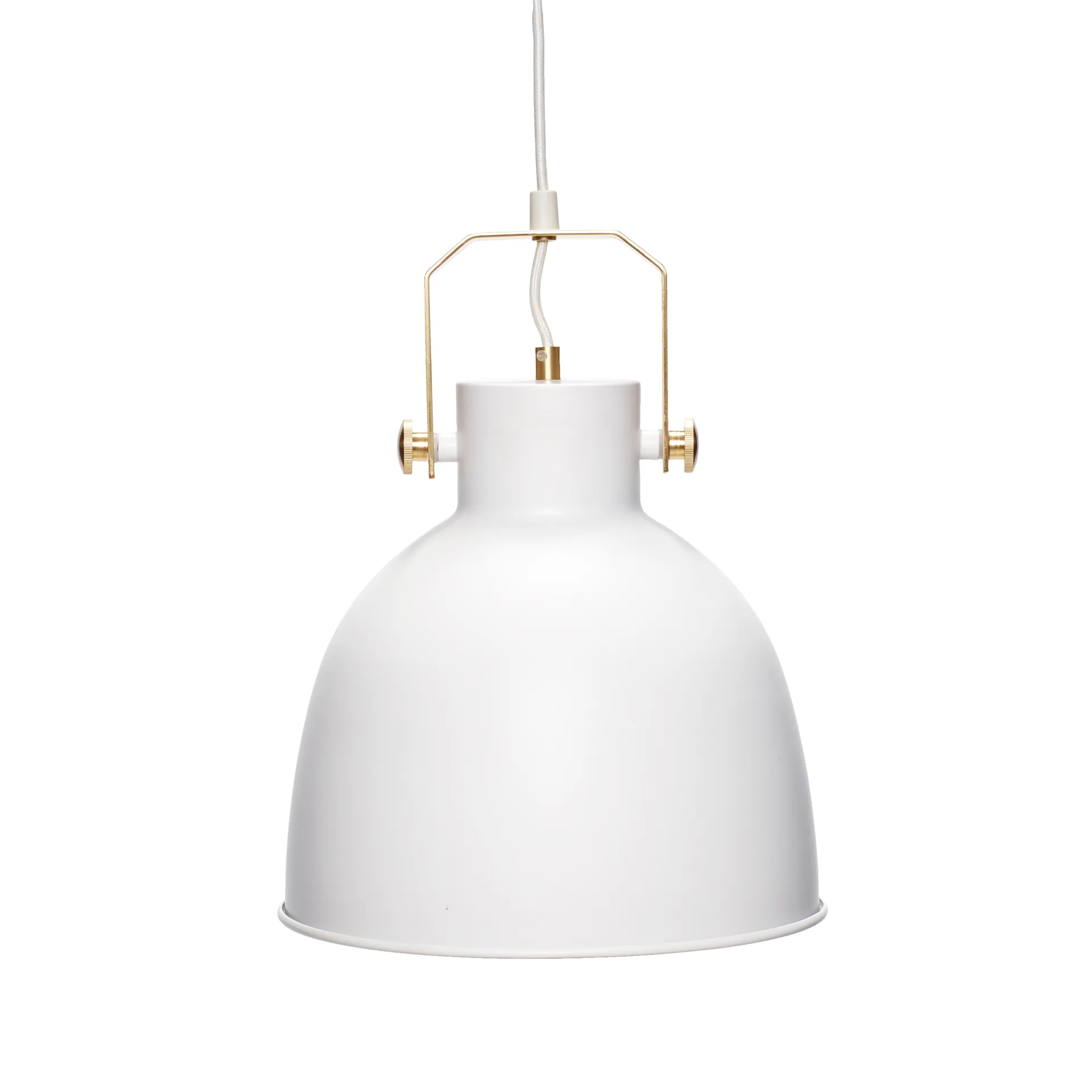 Hübsch taklampa Ø29 cm, Vit-guld Hübsch Interior