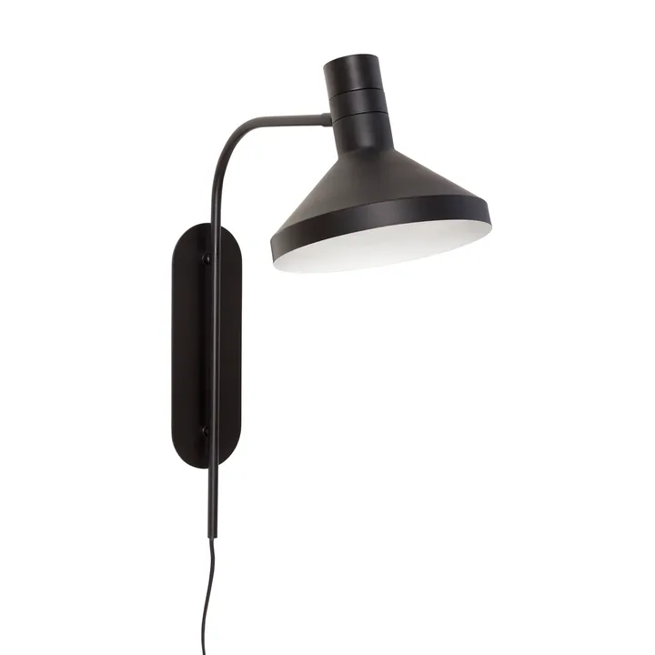 Hübsch vägglampa H56 cm - Svart - Hübsch
