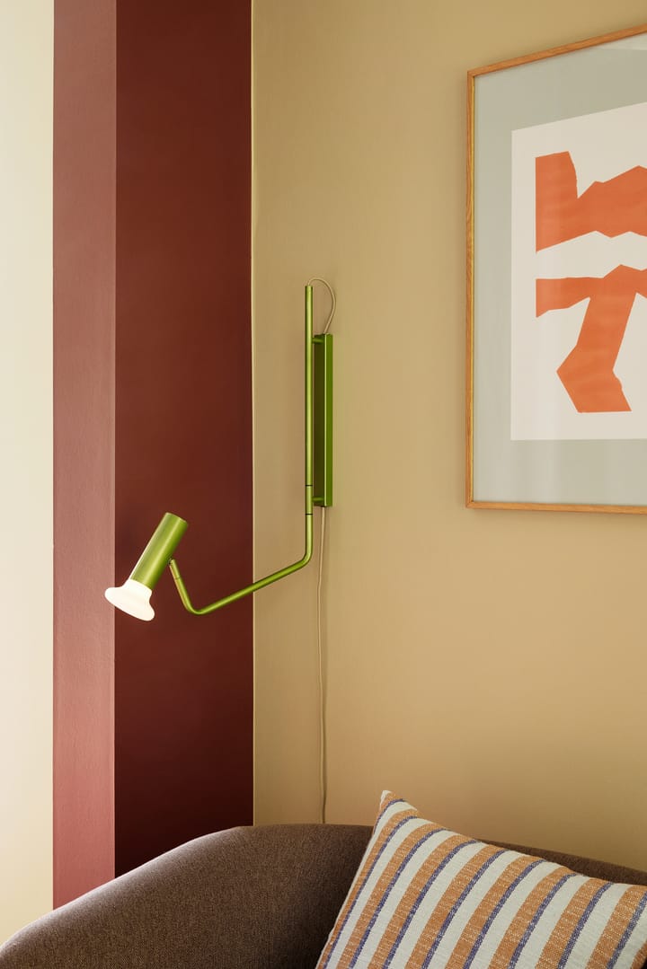 Hübsch Wally vägglampa, Light green Hübsch Interior
