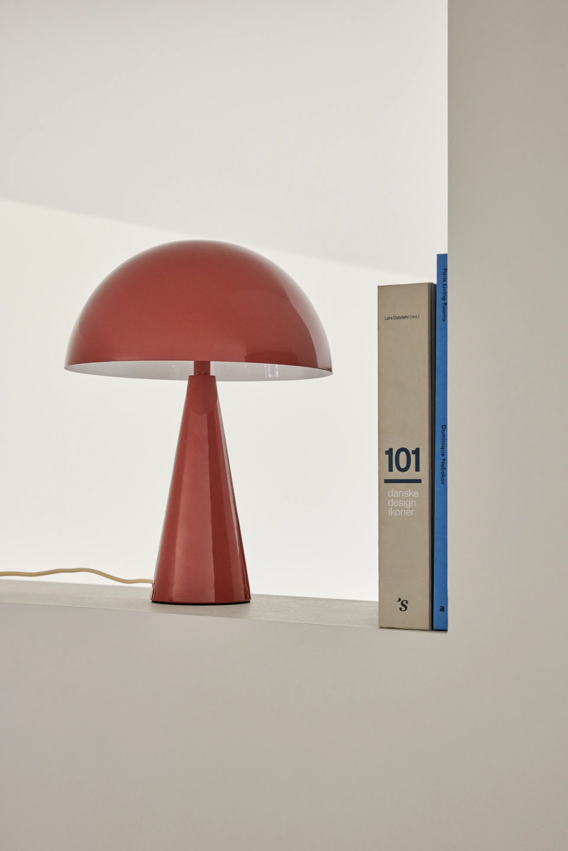 Mush bordslampa mini, Red Hübsch Interior