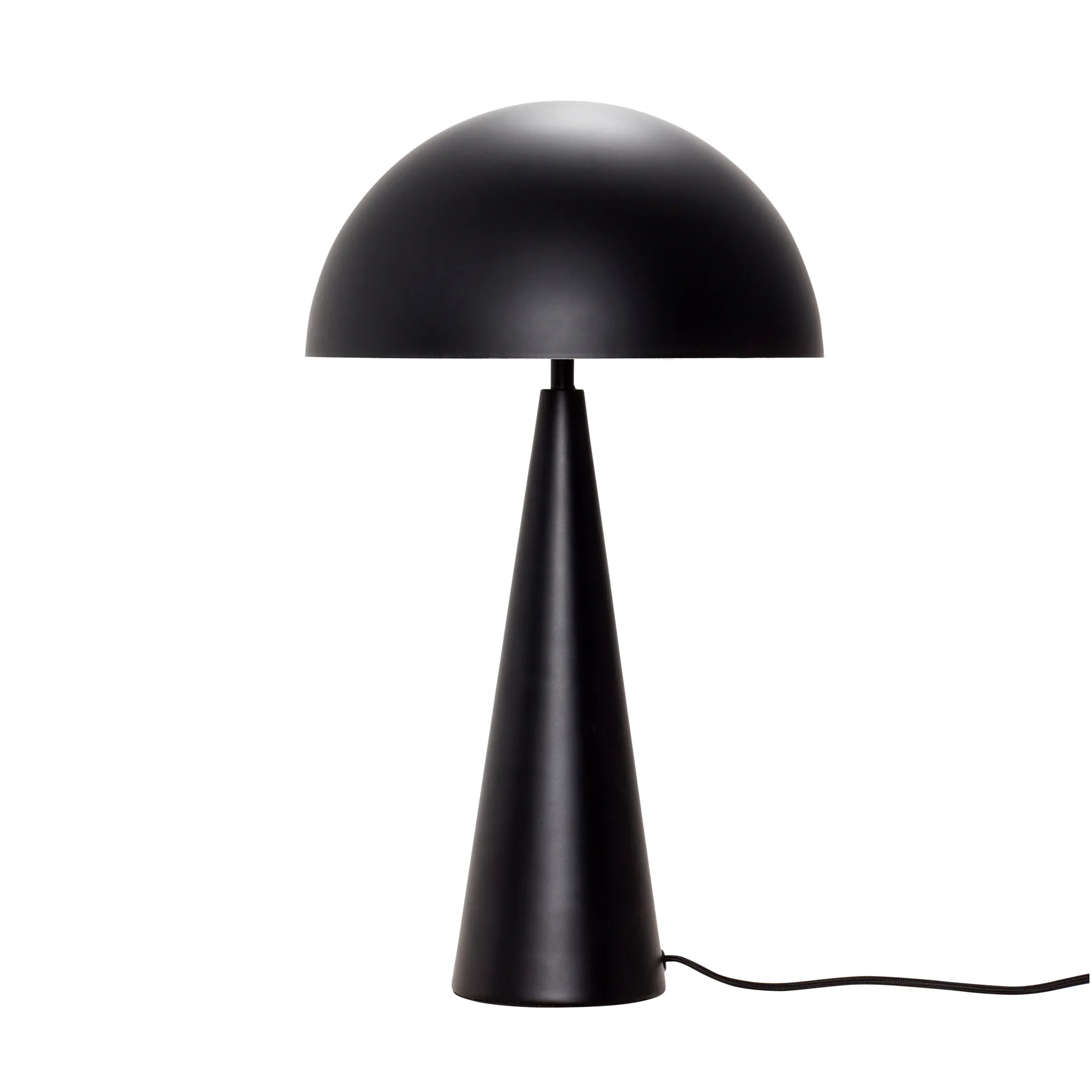 Mush bordslampa tall, Black Hübsch Interior
