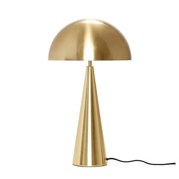 Mush bordslampa tall - Brass - Hübsch Interior