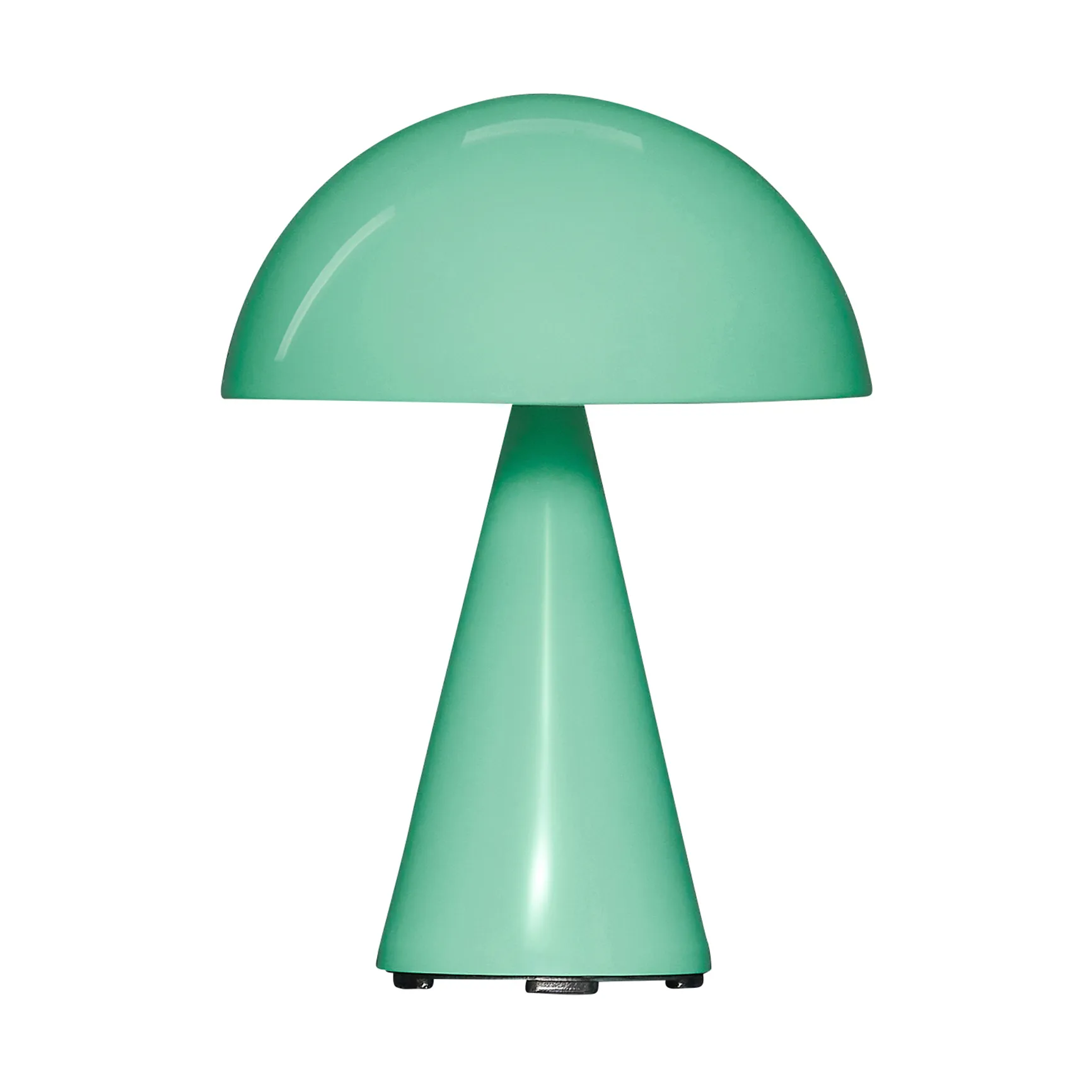Mush portabel bordslampa, Green Hübsch Interior