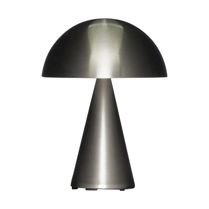 Mush portabel bordslampa - Nickel - Hübsch