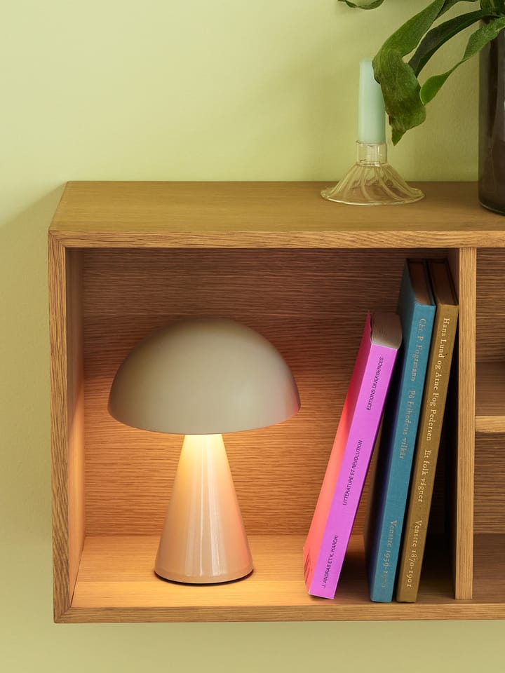 Mush portabel bordslampa, Sand Hübsch Interior