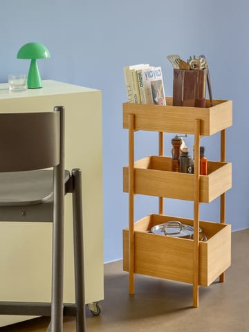 Mush portable table lamp - Green - Hübsch Interior