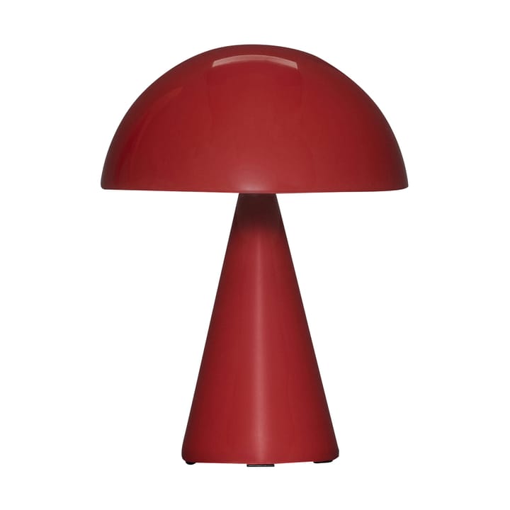 Mush portable table lamp - Red - Hübsch