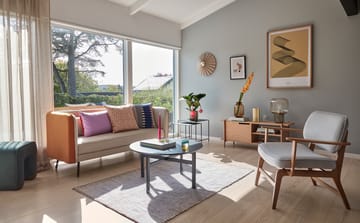 Pliss vägglampa - Beige - Hübsch Interior