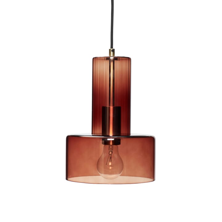 Ripple taklampa - Amber - Hübsch