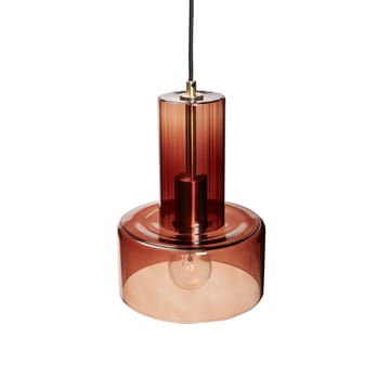Ripple taklampa - Amber - Hübsch Interior