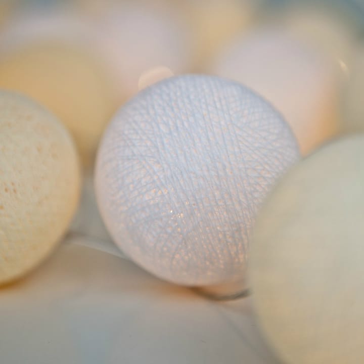 Irislights Creamy White, 20 balls Irislights