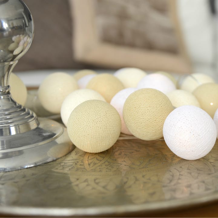 Irislights Creamy White, 20 balls Irislights