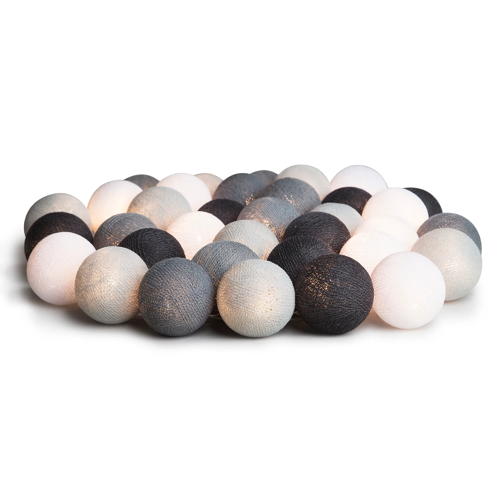 Irislights Graphic Grey, 20 Kugeln Irislights