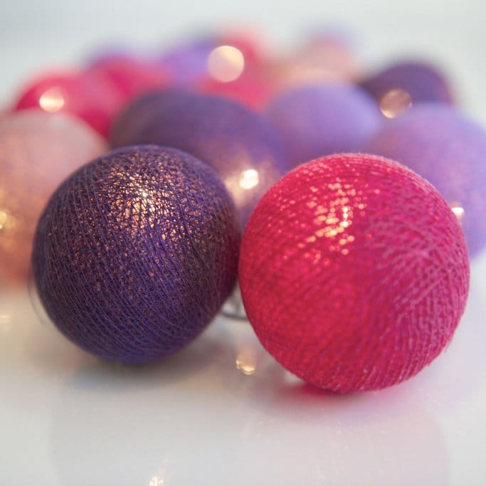 Irislights Vivid Violet, 20 Kugeln Irislights
