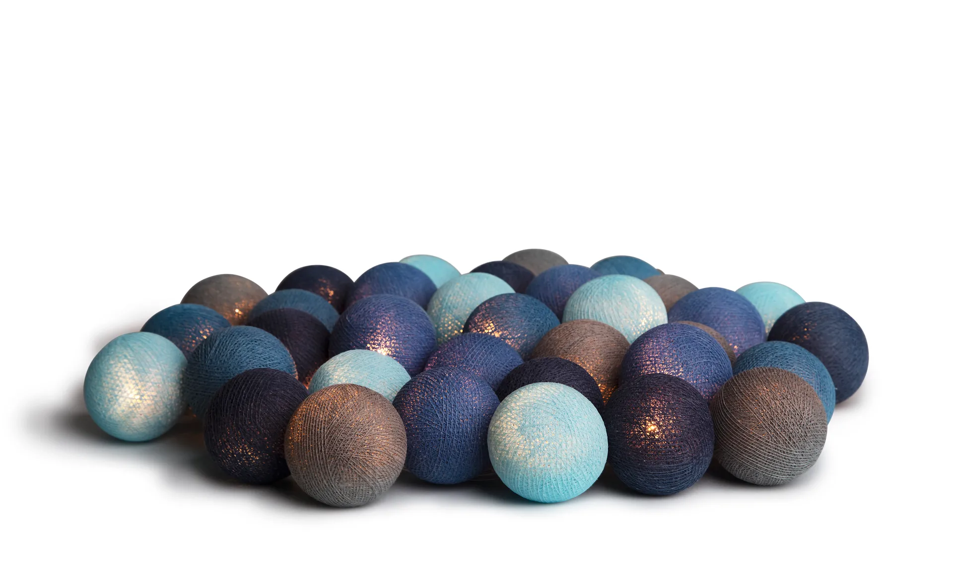 Ocean blue 35-light 390 cm, Blue Irislights