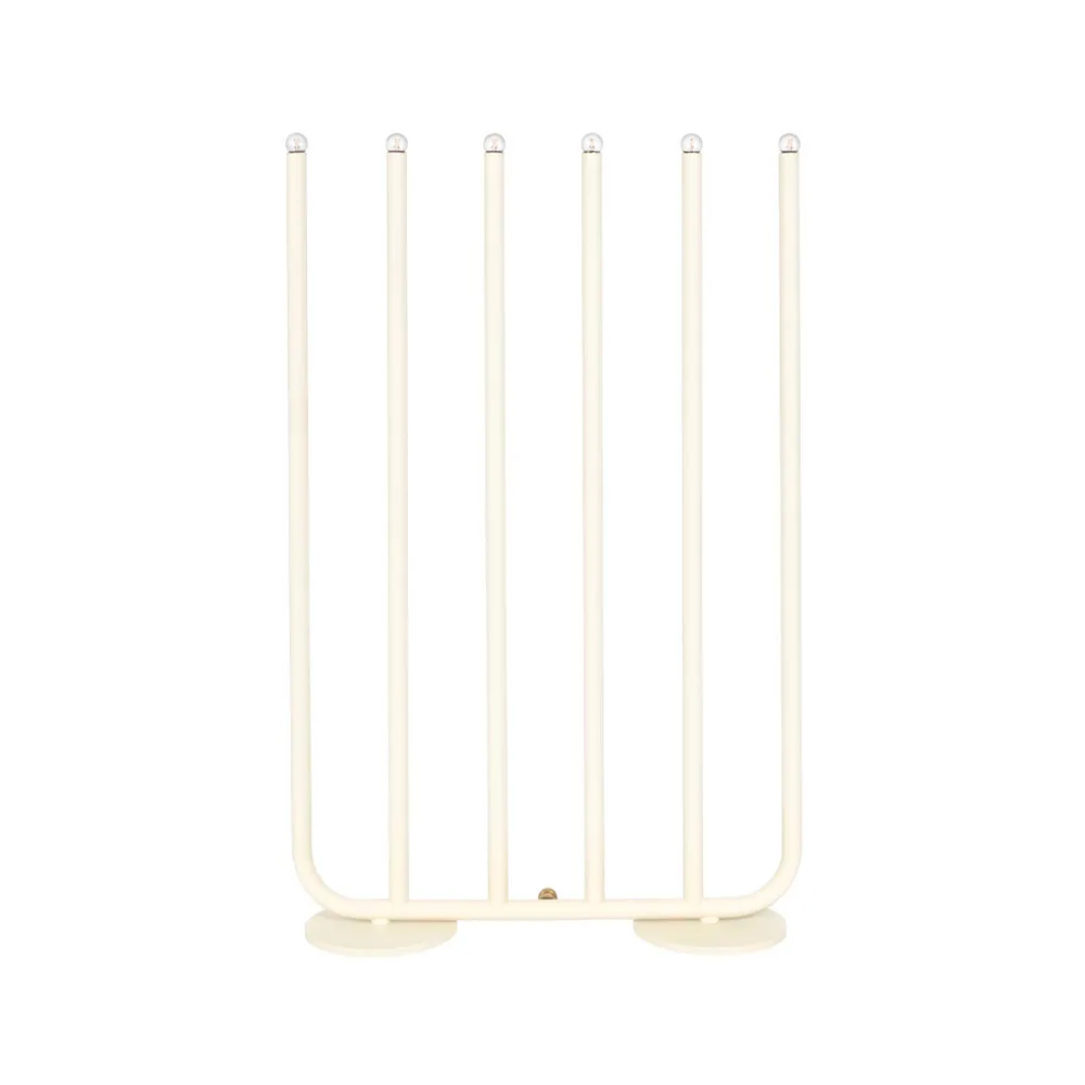 Adventsleuchter 6 Kerzenhalter, Nebel Konsthantverk