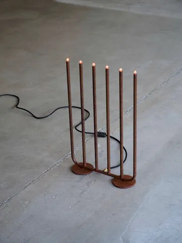 December Ateljé 2023 Kerzenständer - Rust - Konsthantverk