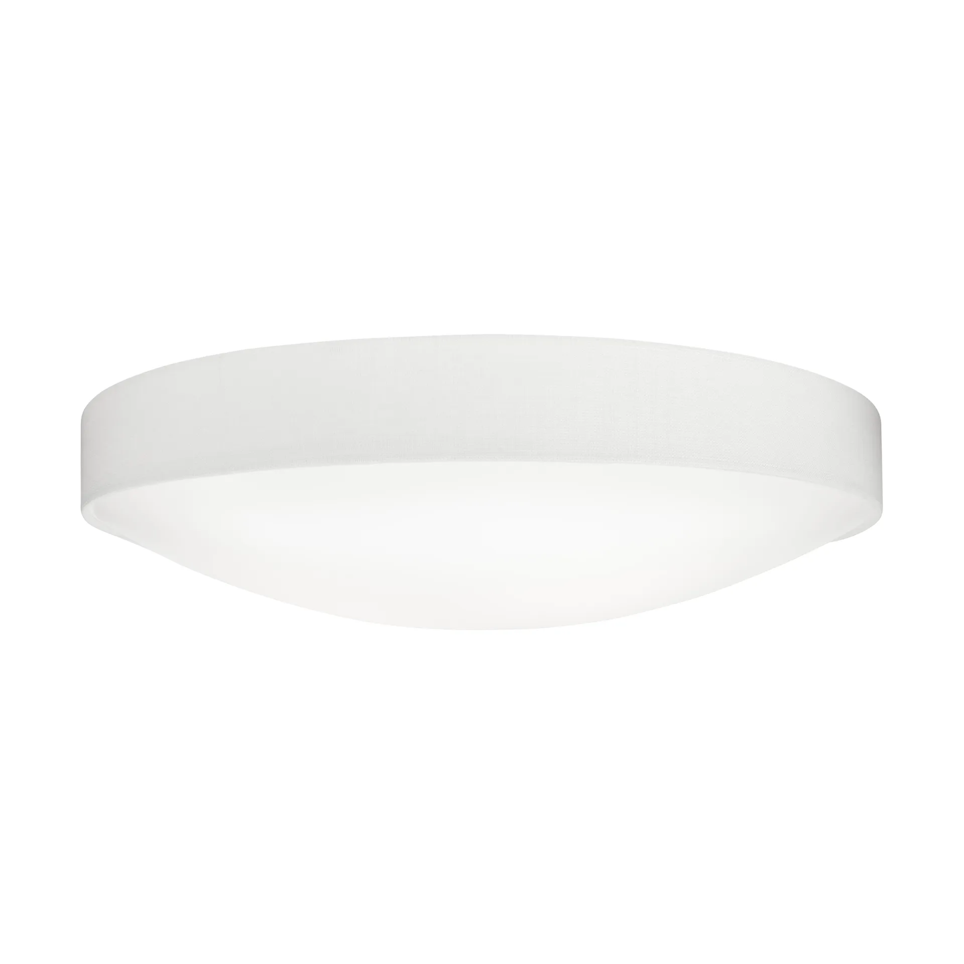 Kant plafond Ø55 cm, White Konsthantverk