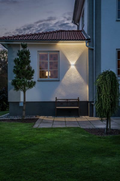 Chieri Wall Lantern 9.5 cm, White Konstsmide