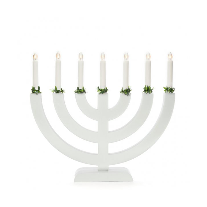 Konstsmide Lichterbogen 7 Kerzen 38 cm Weiß