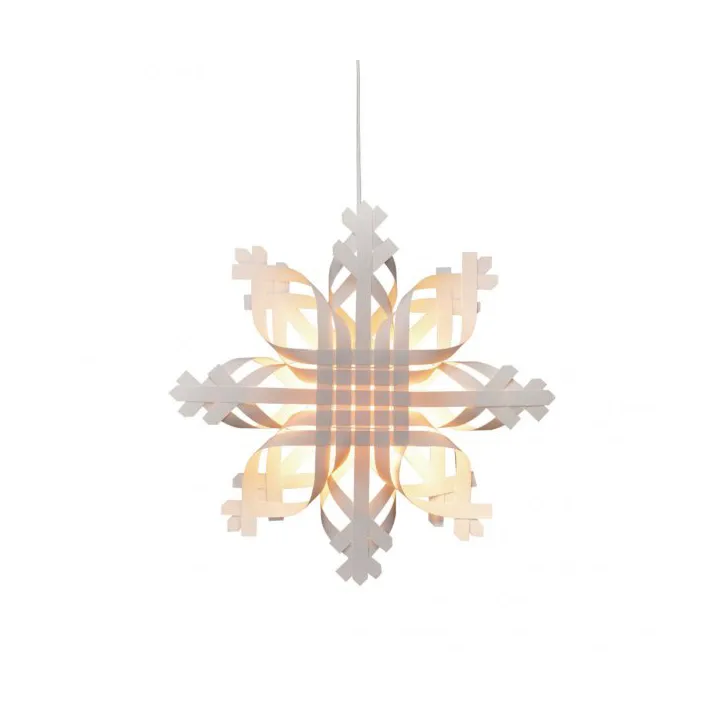 Konstsmide Papierstern 50 cm Weiß