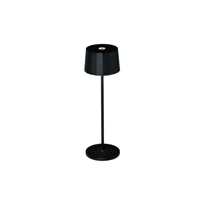 Konstsmide Positano Tischleuchte 35 cm Schwarz