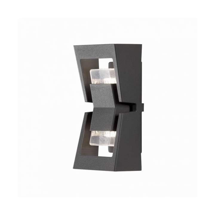 Konstsmide Potenza facade lighting 30 cm Anthracite