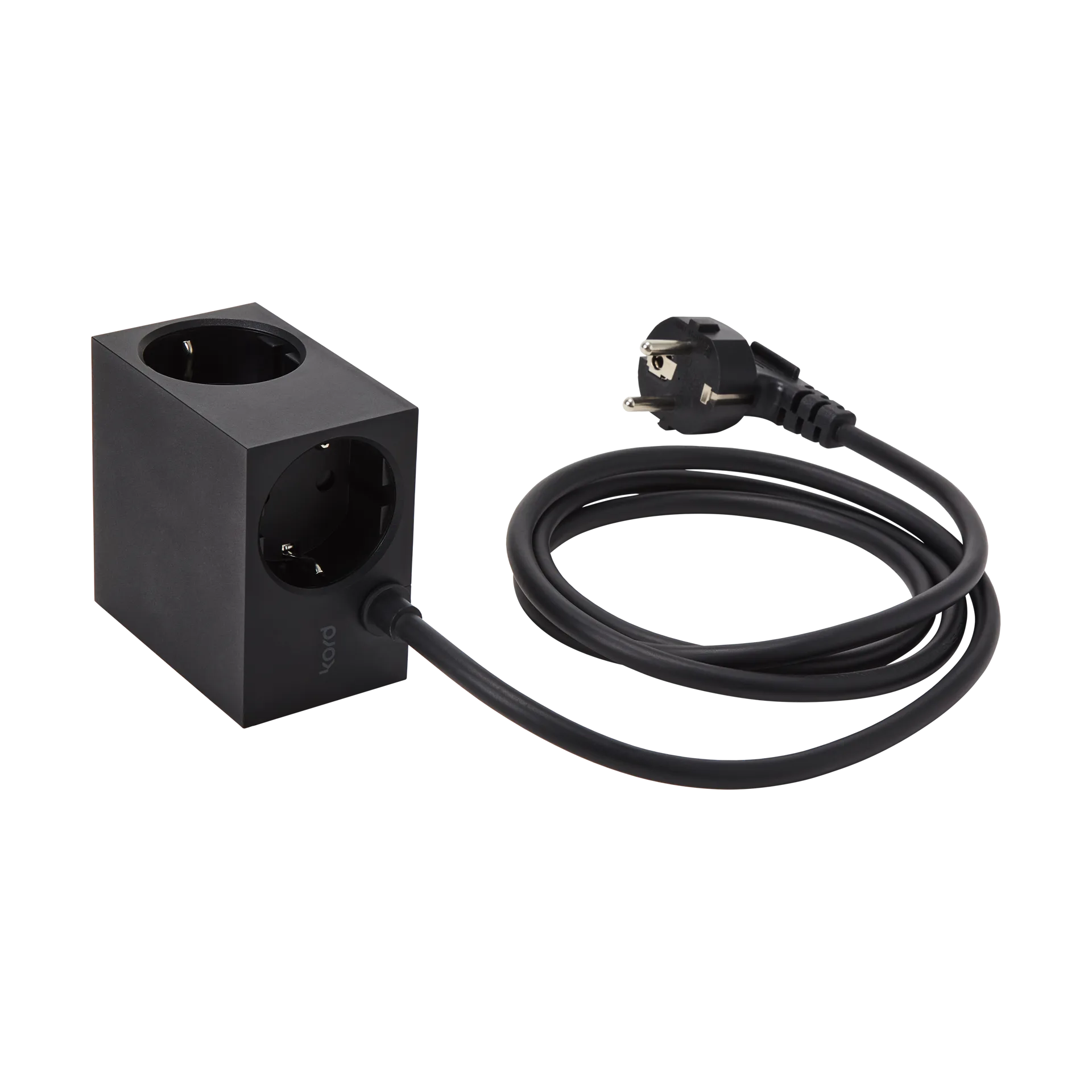 Cuboid outlet 2 m, Black Kord