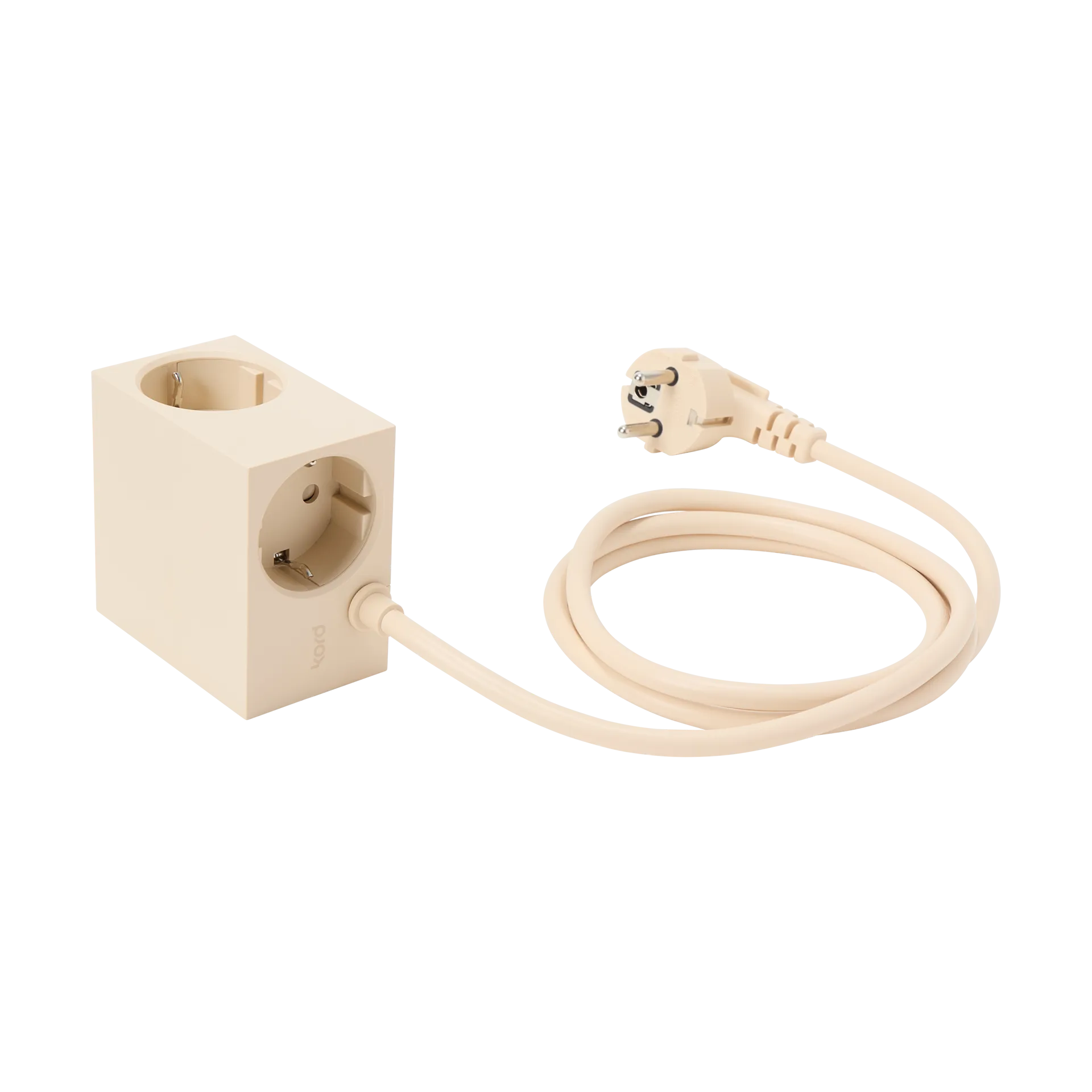 Cuboid outlet 2 m, Pearled Ivory Kord