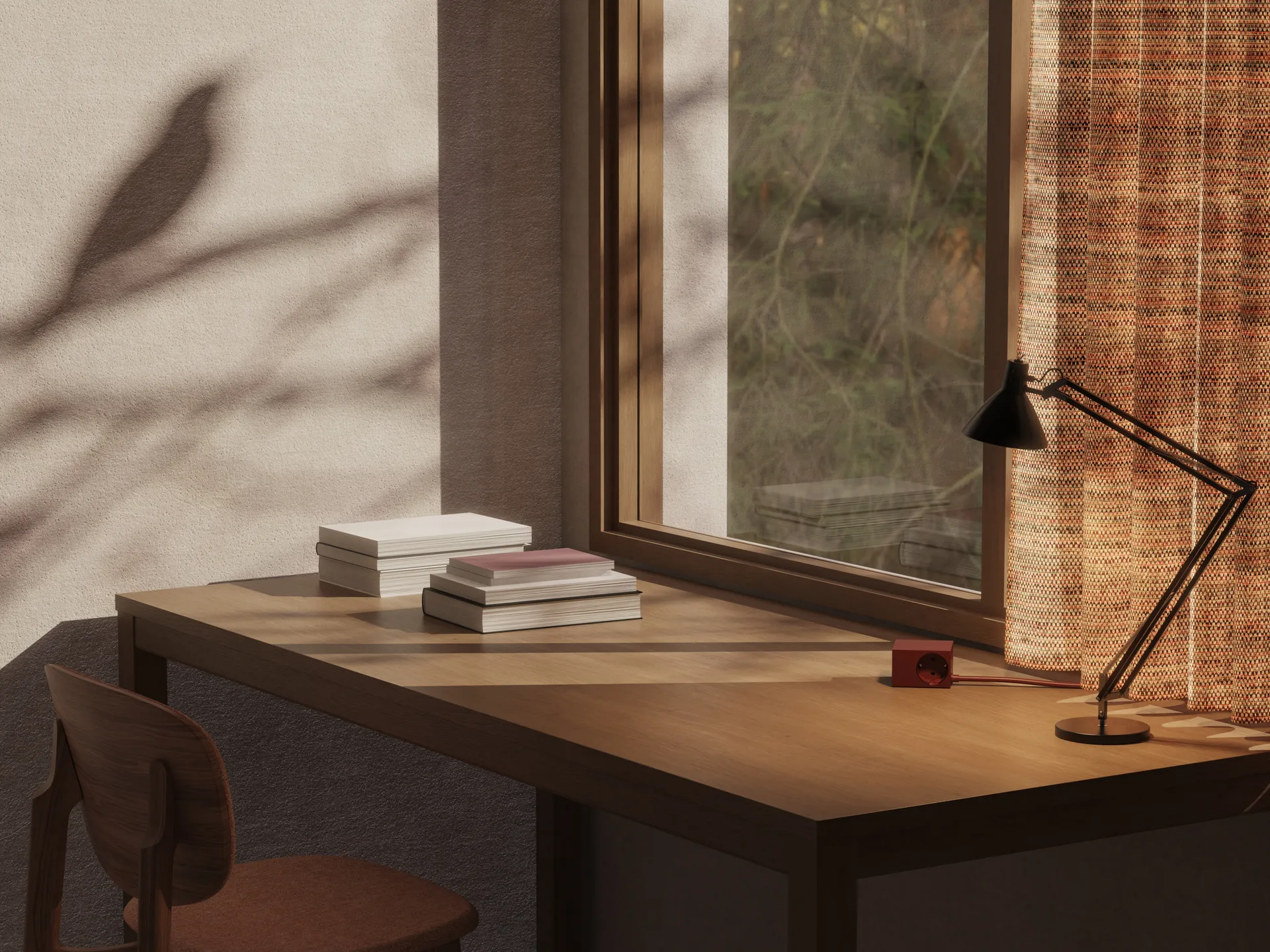 Cuboid+ outlet USB-C 30W 2 m, Fired Brick Kord