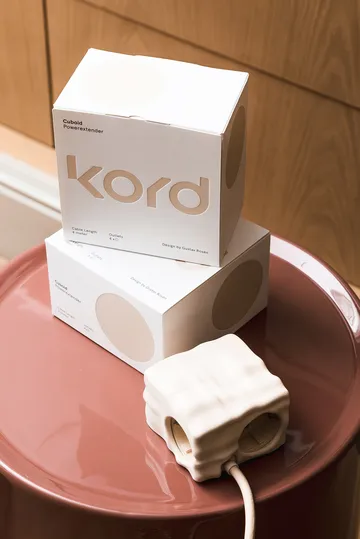 Cumulus+ case-Schale für Cuboid Steckdosenleiste - Beige - Kord