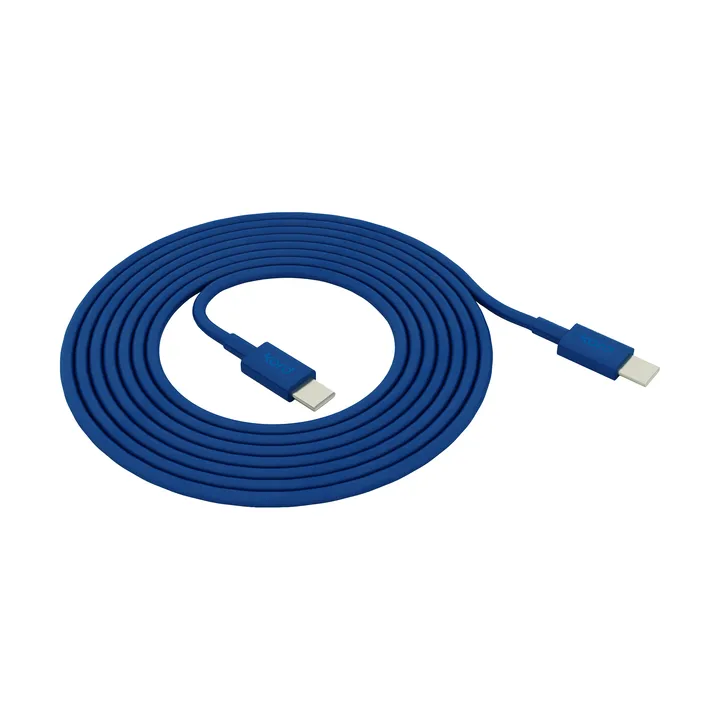 Kord USB-C to USB-C charging cable 1,8 m - Catalina Blue - Kord