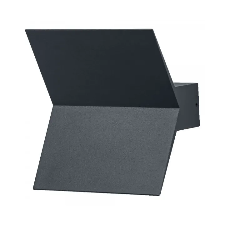 Endura style bat wall 17.7 cm, Dark gray Ledvance