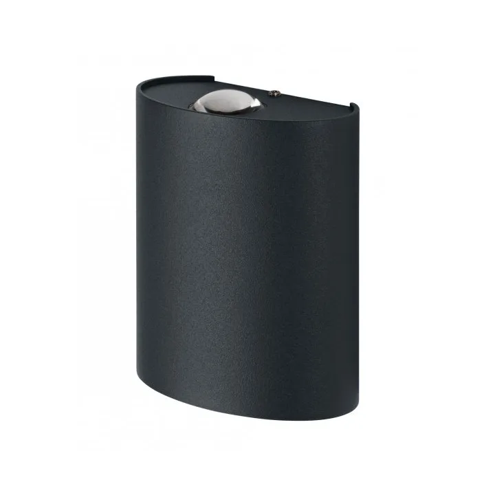 Endura style updown deco I wall lamp 13 cm, Dark Grey Ledvance