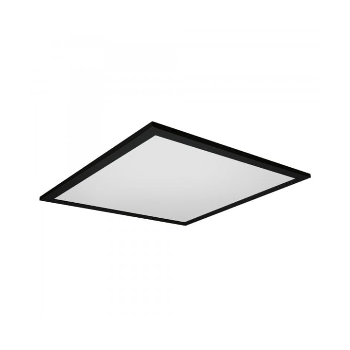 Smart wifi Planon Plus backlight ceiling lamp 45x45 cm - Black - Ledvance