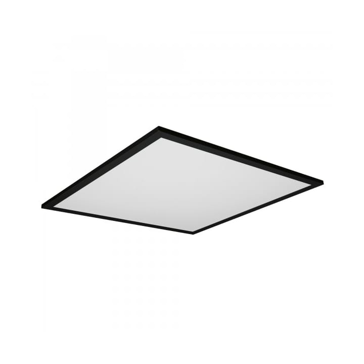 Smart wifi Planon Plus backlight ceiling lamp 60x60 cm - Black - Ledvance