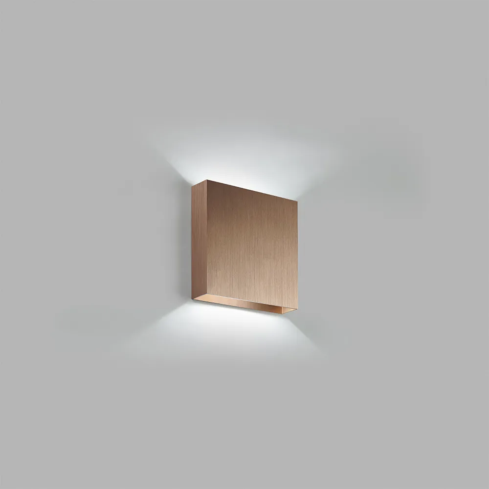 Compact W1 Up/Down Wandleuchte, Rose gold, 2700 kelvin Light-Point