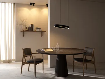 Edge round Ø40 pendant switch tune - Carbon black - Light-Point