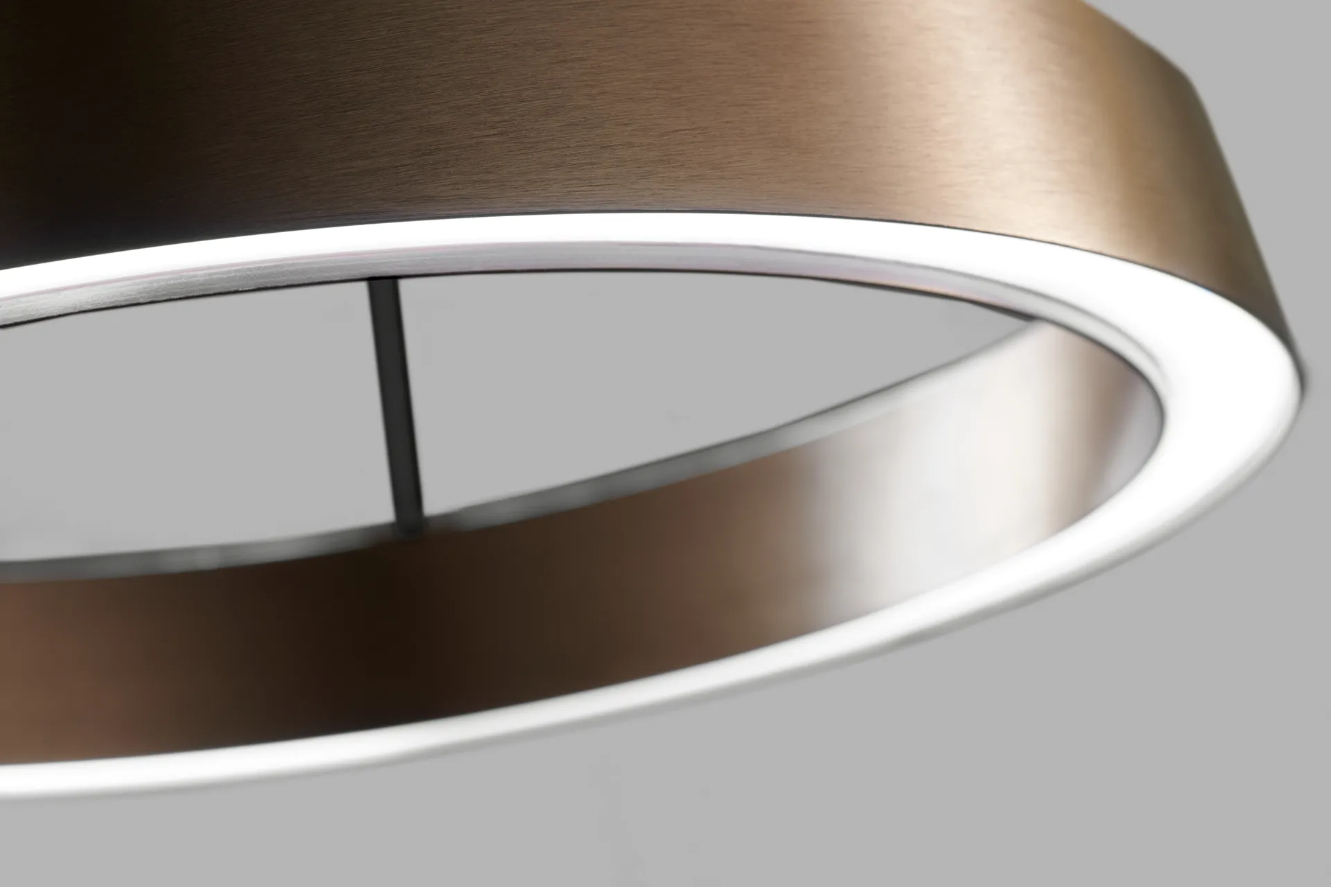 Edge round Ø40 pendant switch tune, Rose gold Light-Point