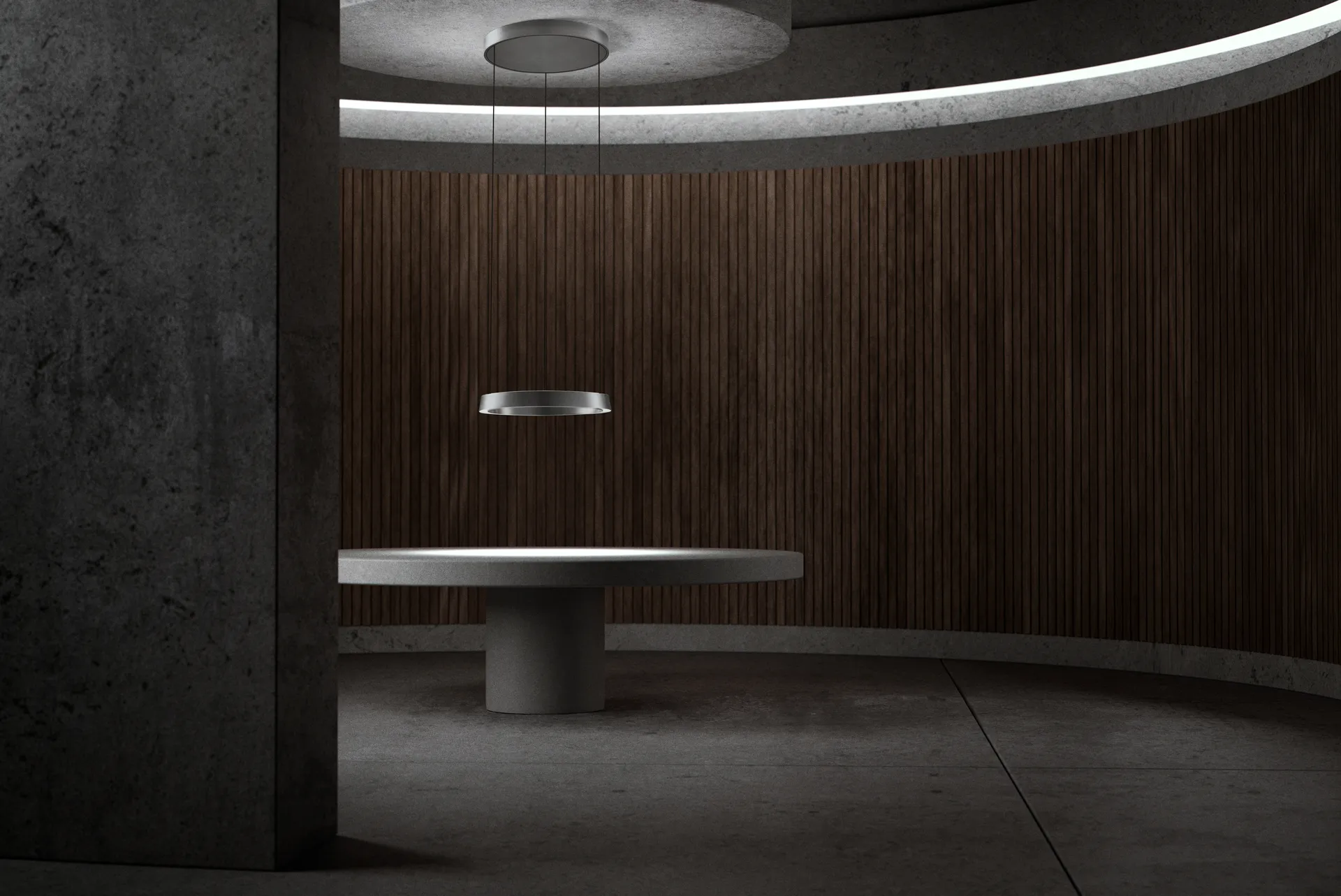 Edge round Ø40 pendant switch tune, Titanium Light-Point