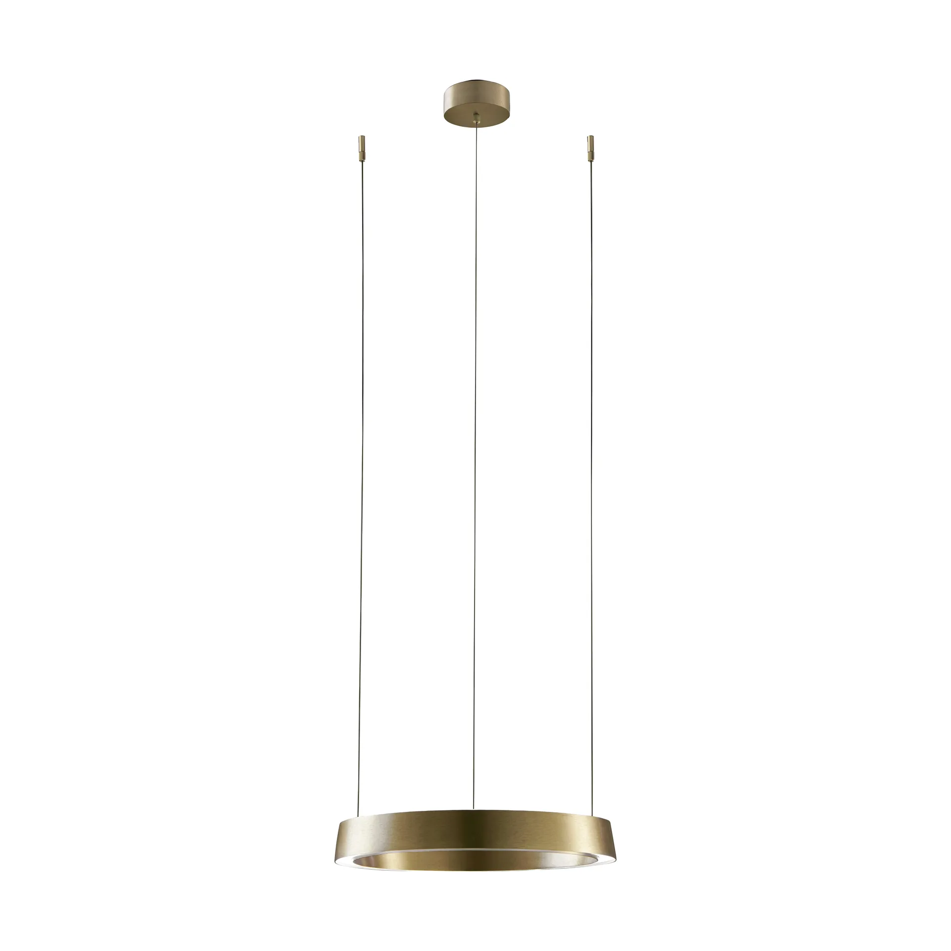 Edge round Ø40 pendel switch tune, Brass Light-Point