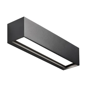 Linea W2 Wandleuchte switch tune - Black, 7x30 cm - Light-Point