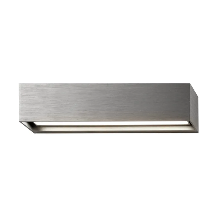 Linea W2 Wandleuchte switch tune - Titanium, 7x30 cm - Light-Point