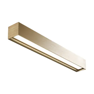 Linea W3 Wandleuchte switch tune - Brass, 7x60 cm - Light-Point