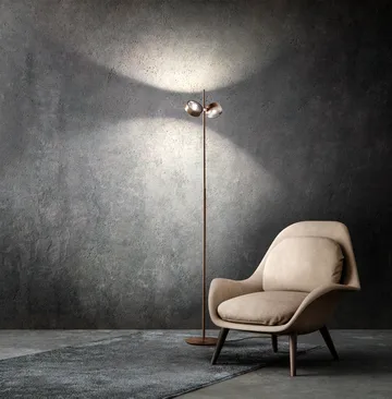 Orbit Stehlampe - Rose gold - Light-Point