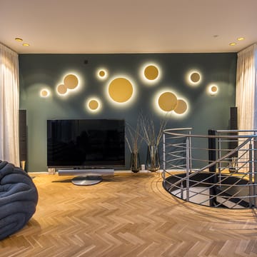 Soho W2 wall lamp - Gold, 3000 kelvin - Light-Point