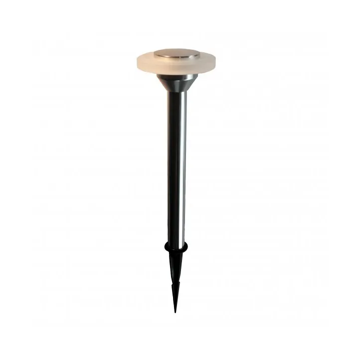 Lightson Ellips Poller 34 cm Silber