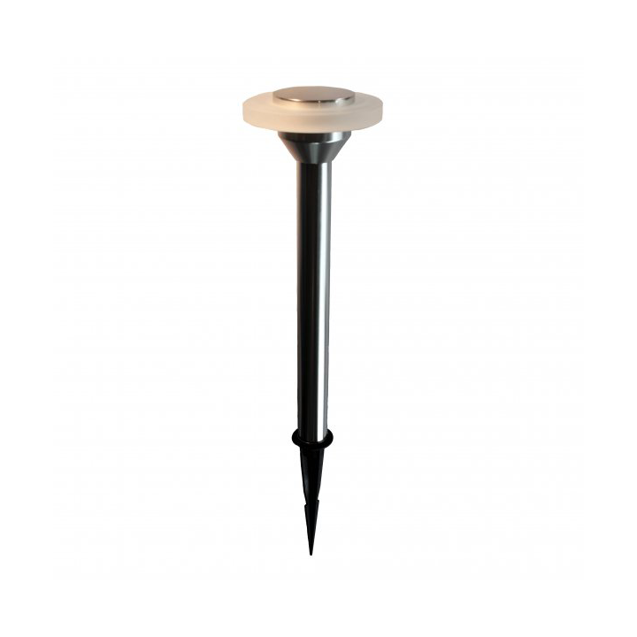 Lightson Ellipse bollard 34 cm Silver
