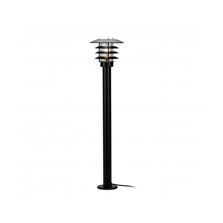 Saturnus Poller 90 cm, Schwarz Lightson
